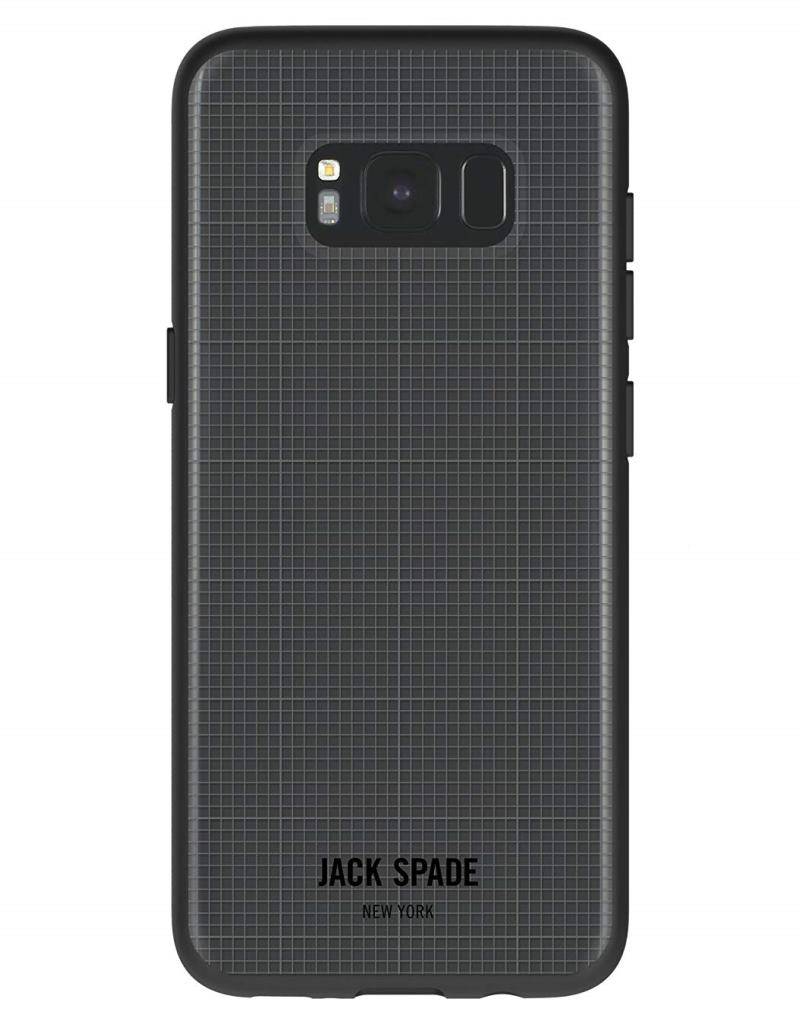 Jack Spade Graph-Check Case Clear für Samsung Galaxy S8