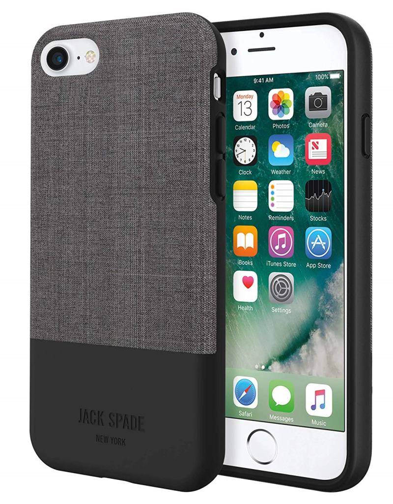 Jack Spade Color Block Case Gray/Black für Apple iPhone 7/8/SE 2020