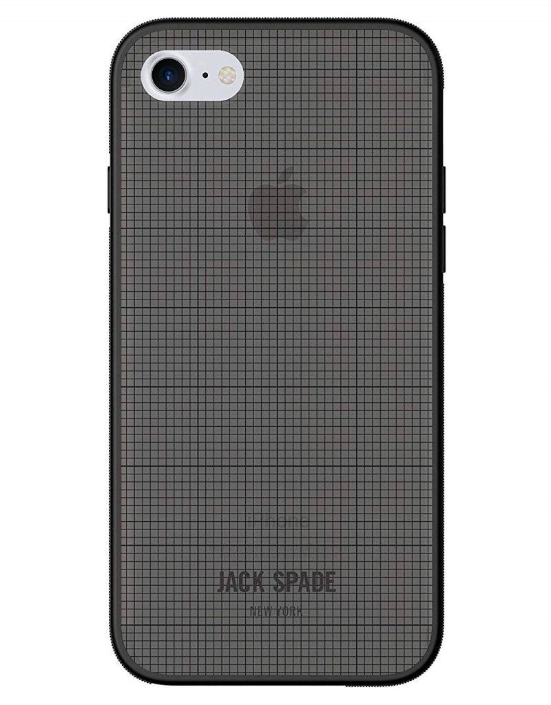 Jack Spade Graph-Check Case Smoke für Apple iPhone 7/8/SE 2020
