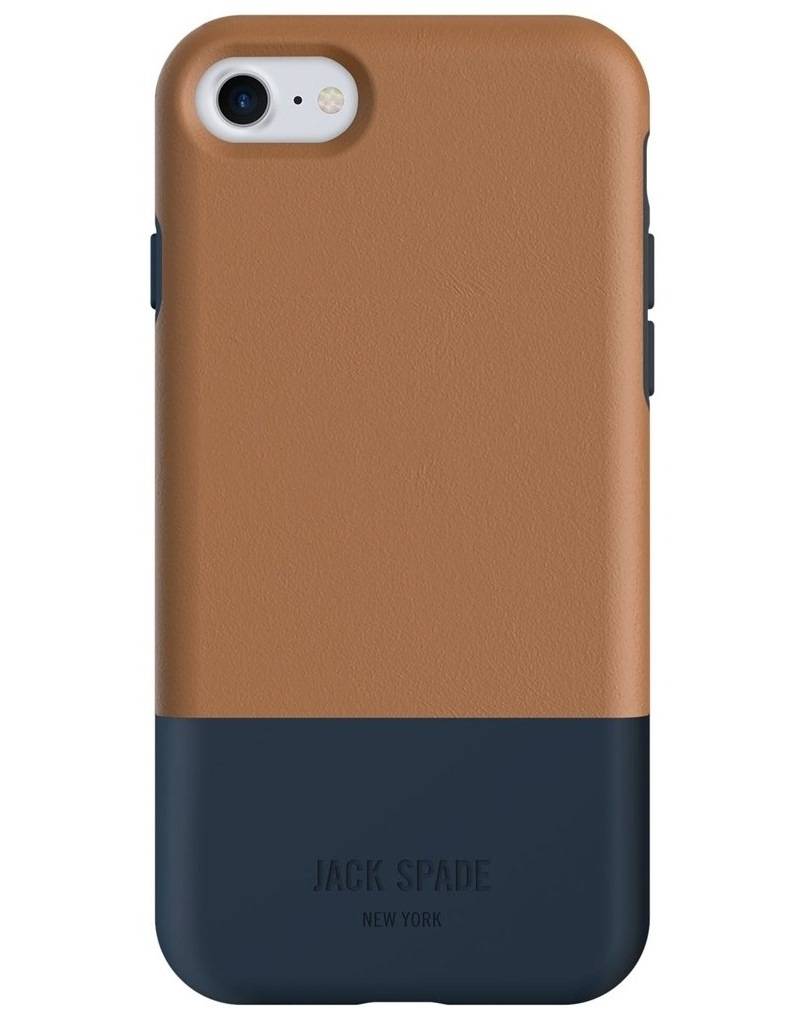 Jack Spade Color Block Case Brown/Navy für Apple iPhone 7/8/SE 2020