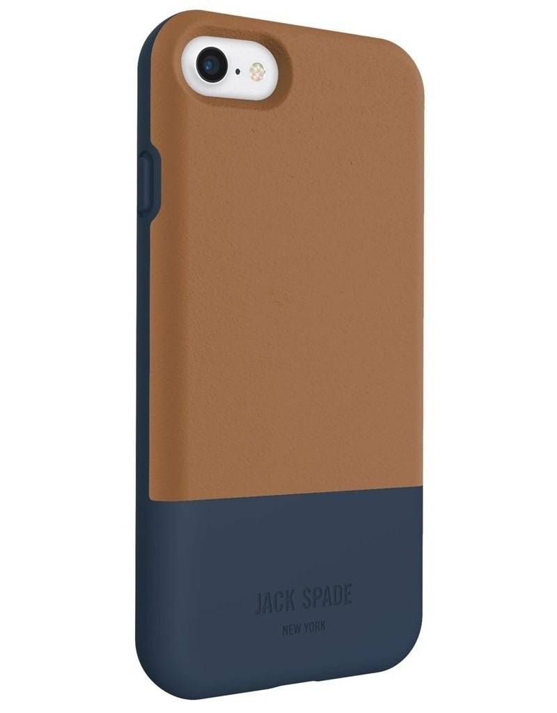 Jack Spade Color Block Case Brown/Navy für Apple iPhone 7/8/SE 2020