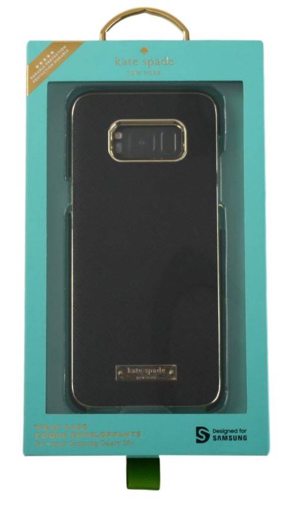 Hardshell Cover Saffiano Black für Samsung Galaxy S8 Plus