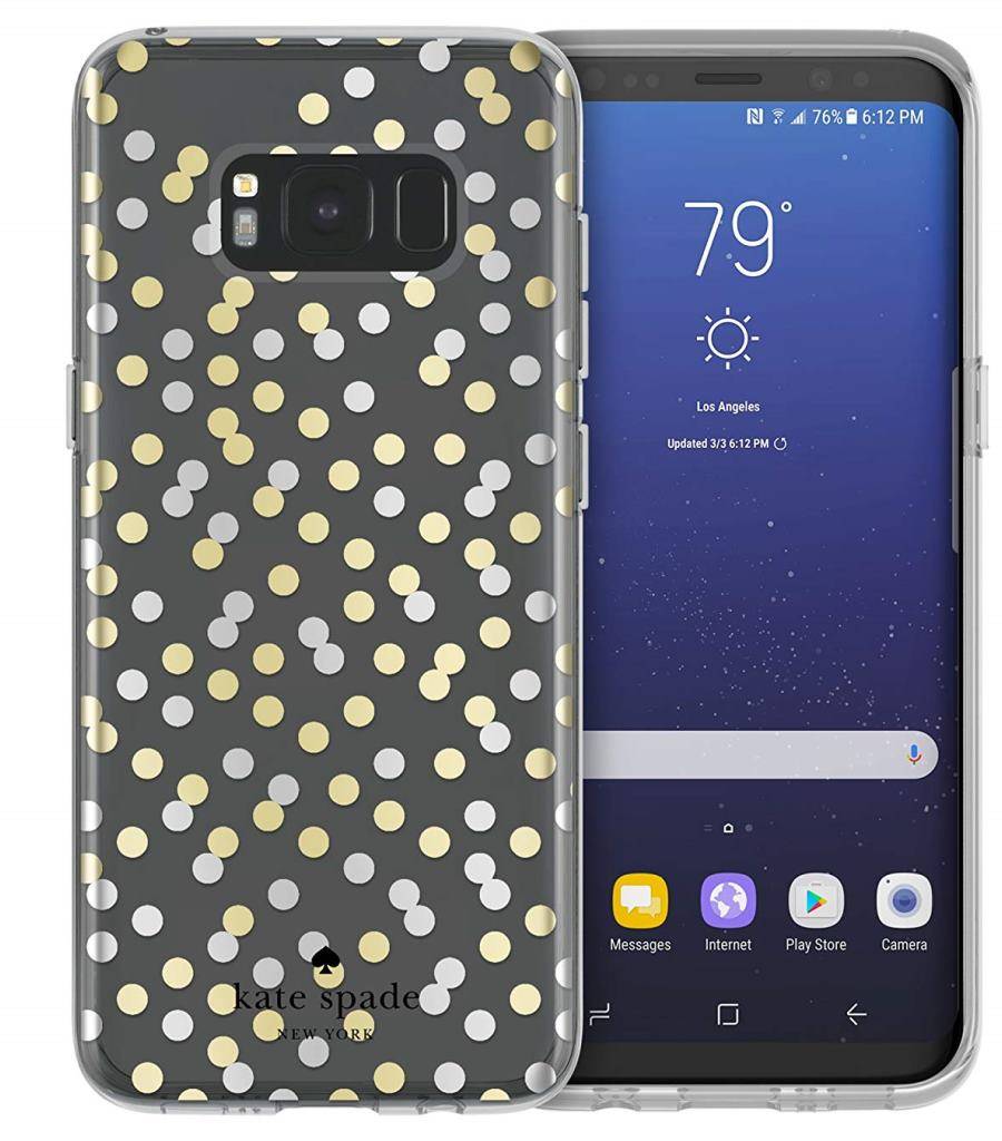 Hardshell Cover Confetti Dots für Samsung Galaxy S8