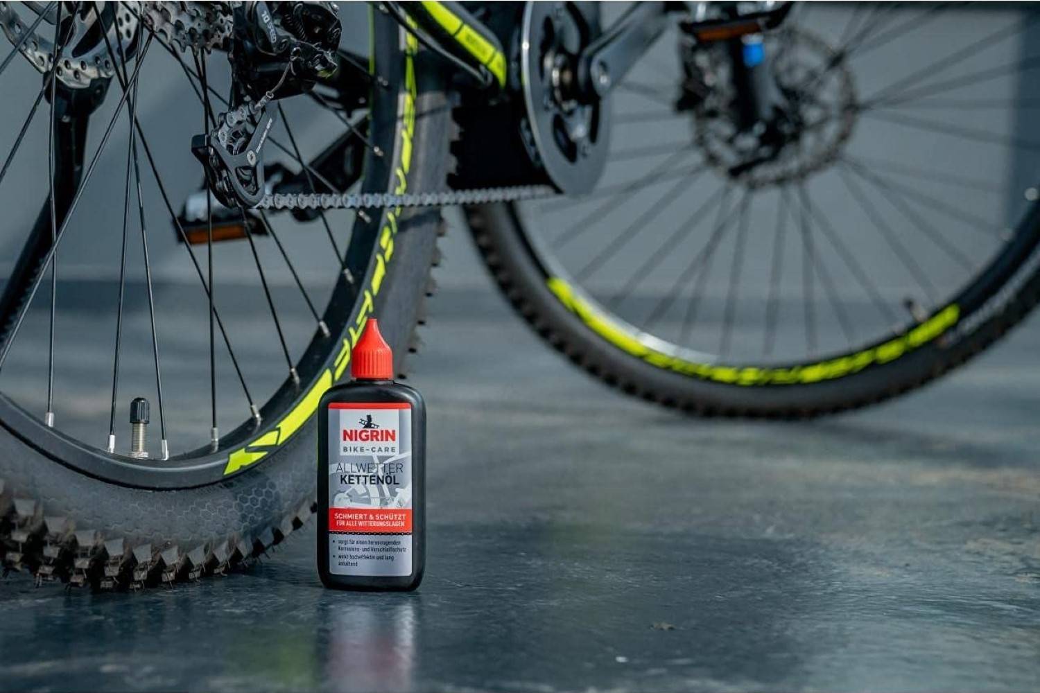 2x Bike Care All-Wetter Ketten-Öl 100ml für Fahrräder