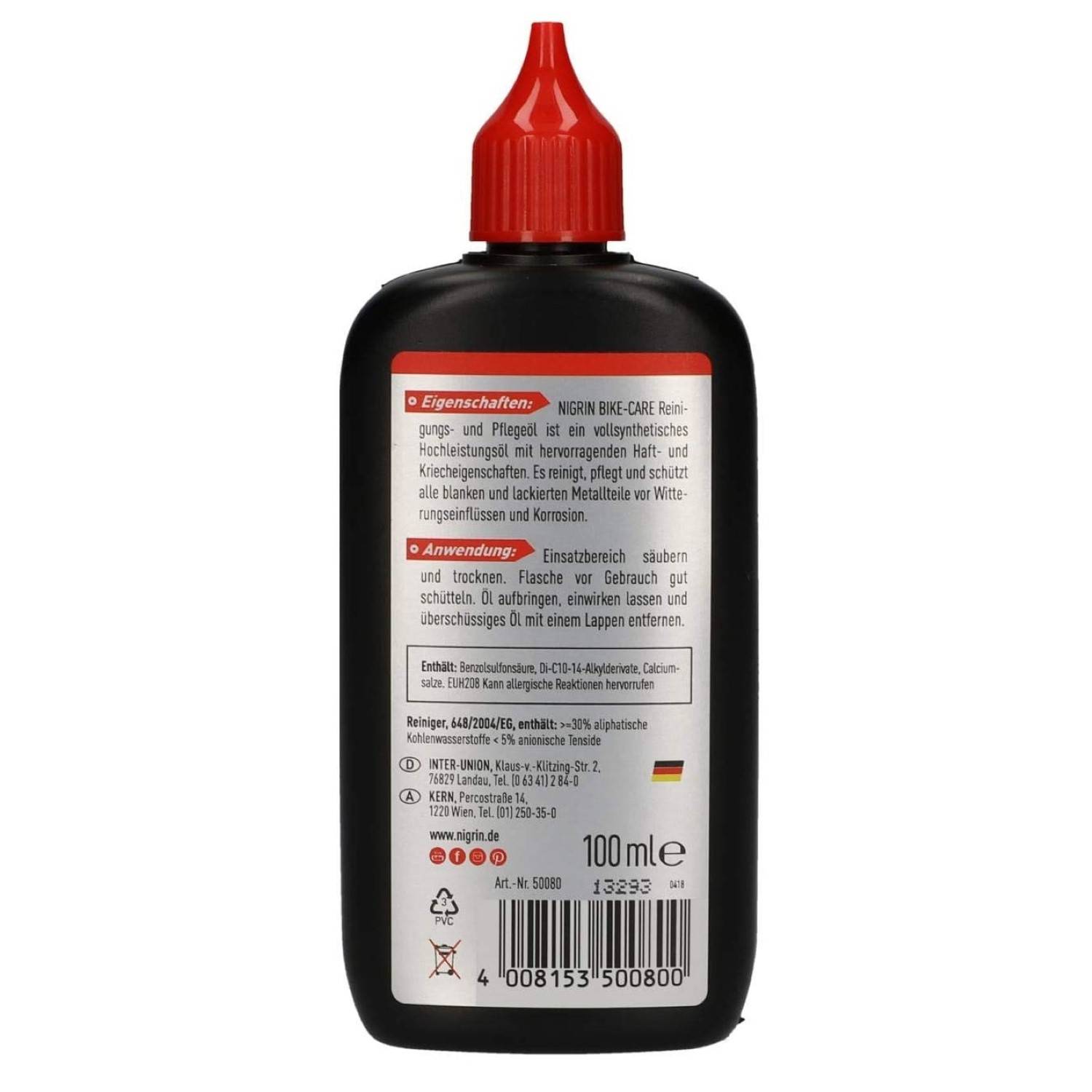 Bike Care All-Wetter Ketten-Öl 100ml für Fahrräder