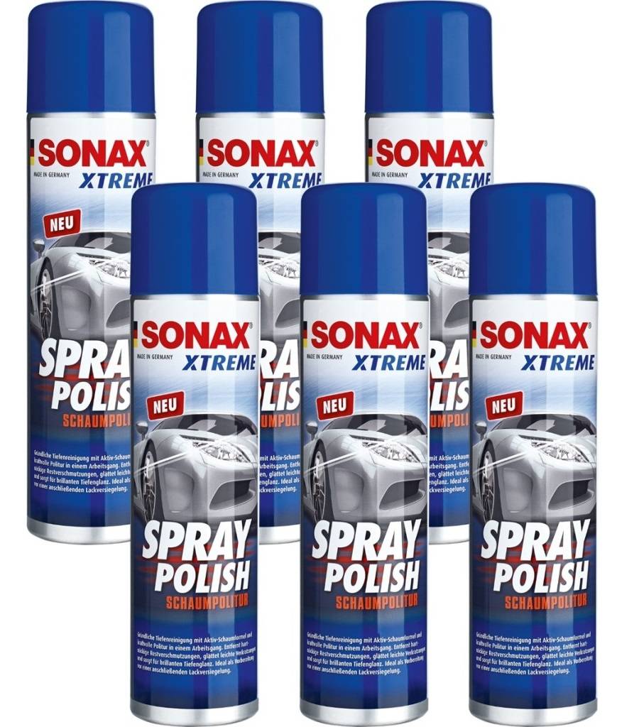 6x Xtreme Spray-Polish je 320ml