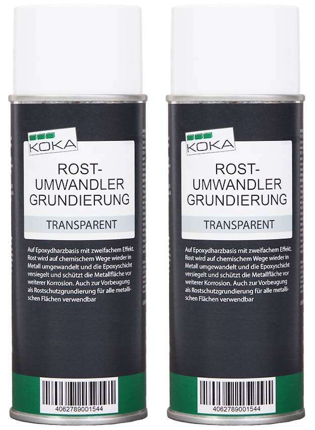 2x Rostumwandler Grundierung transparent