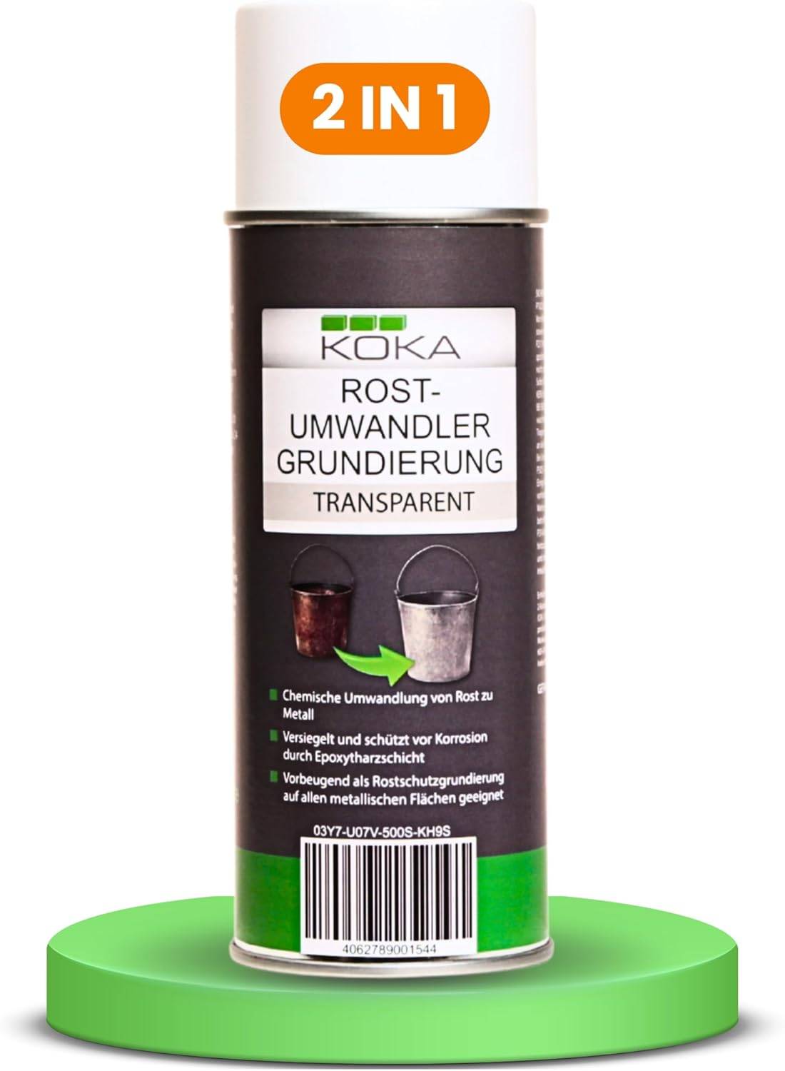 Rostumwandler Grundierung transparent