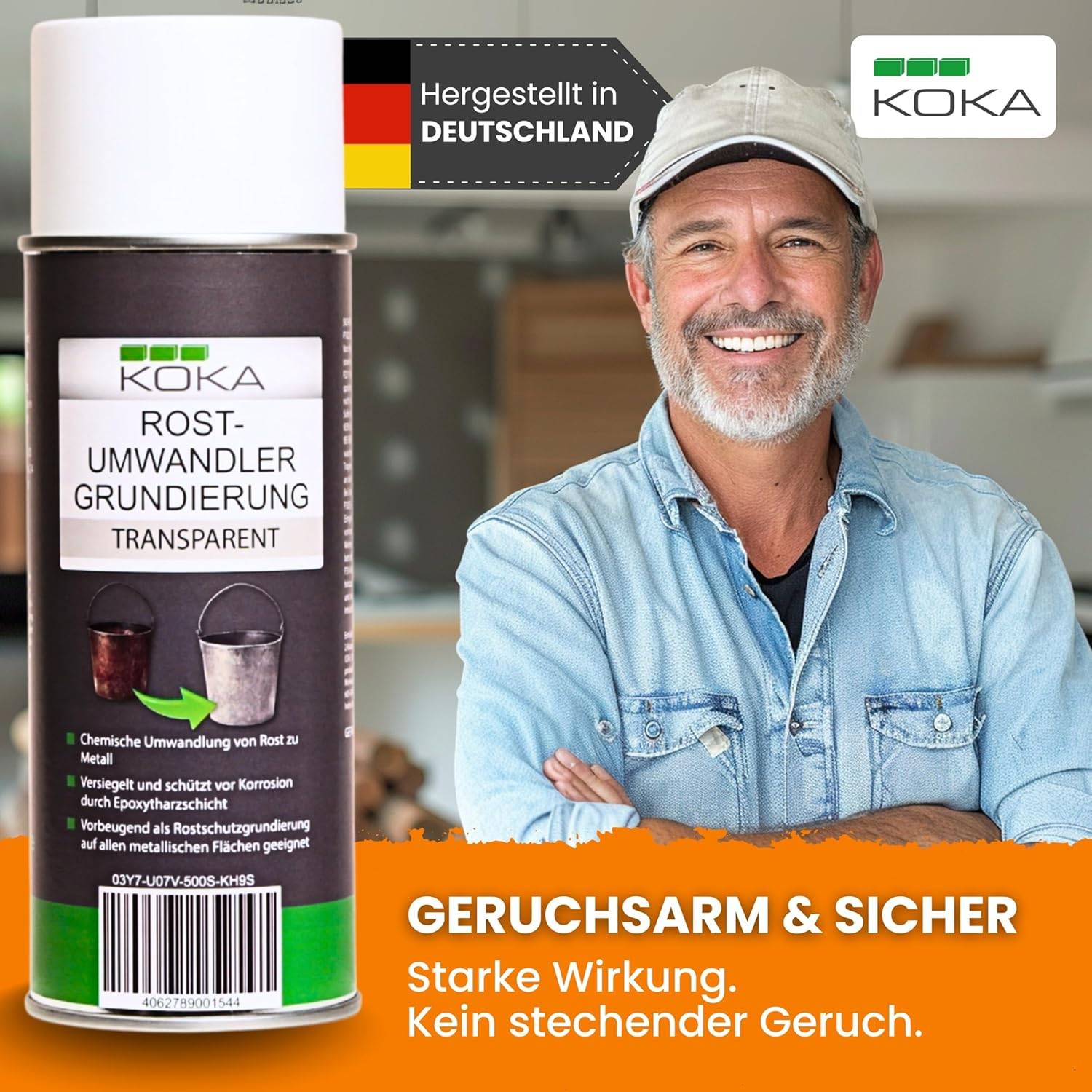 Rostumwandler Grundierung transparent