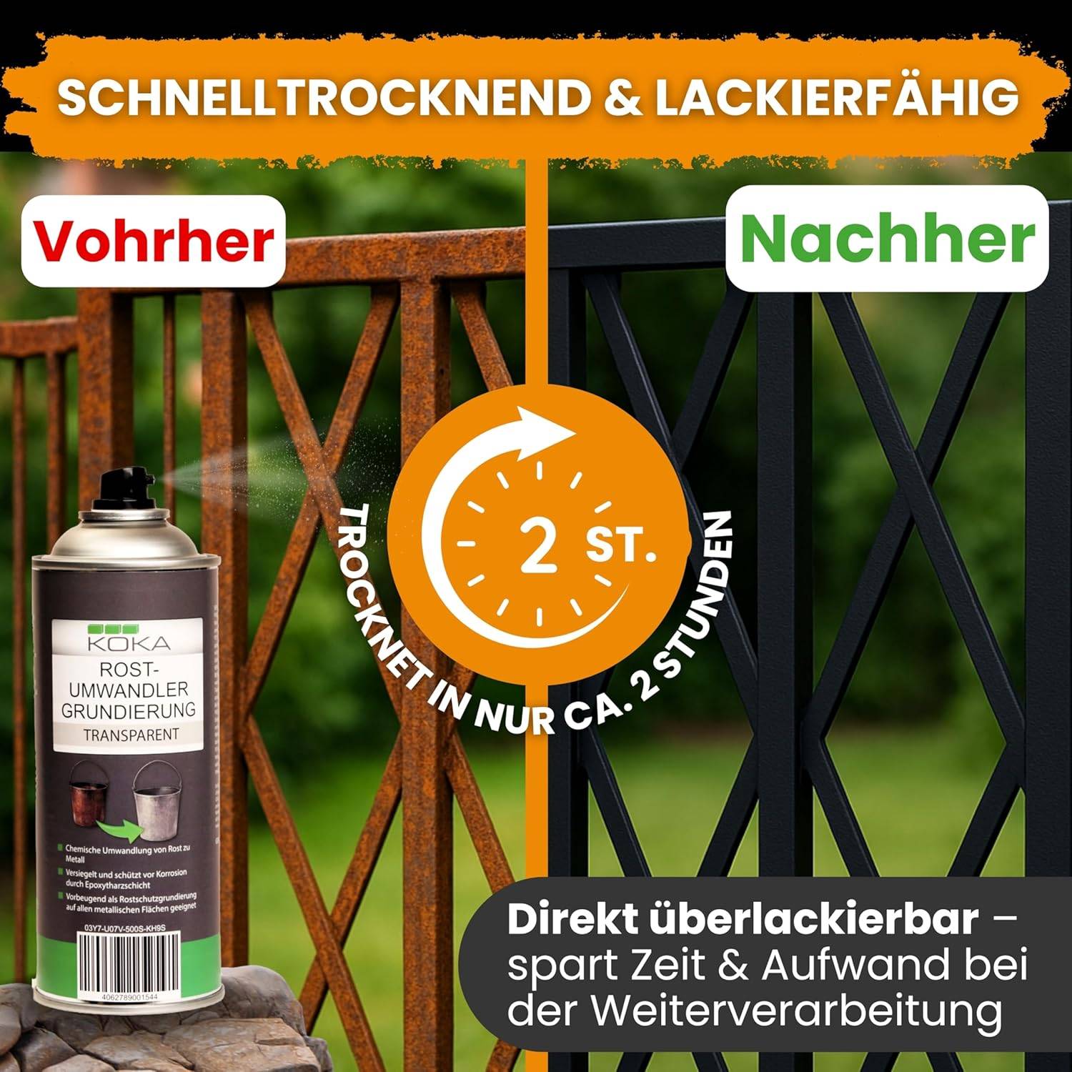 Rostumwandler Grundierung transparent