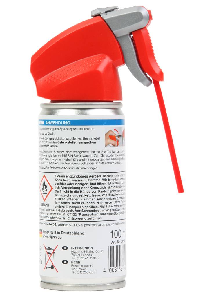 Reinigungs- und Pflegeöl Fahrräder 100ml