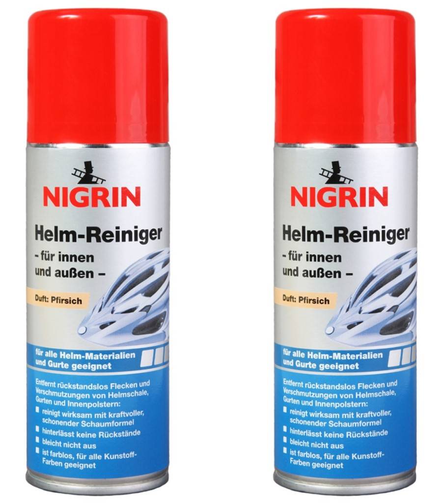 2x Helm- und Visier-Reiniger Innen und Außen