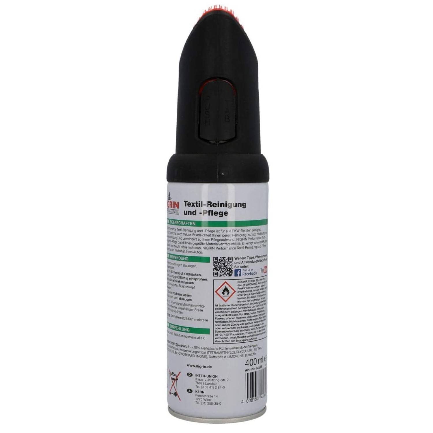 Textil-Reinigung und -Pflege 400ml