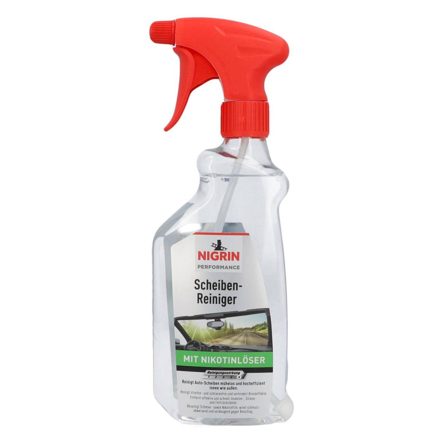 Performance Scheiben-Reiniger mit Nikotinlöser 500ml