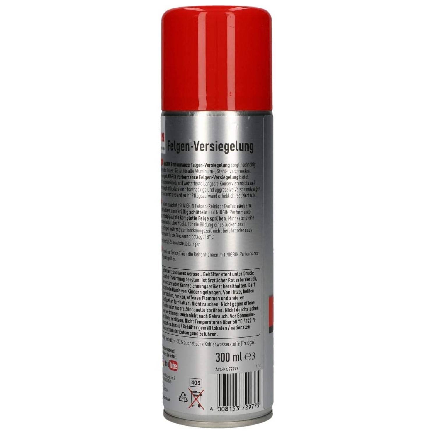 Performance Felgen-Versiegelung Aerosol 300ml