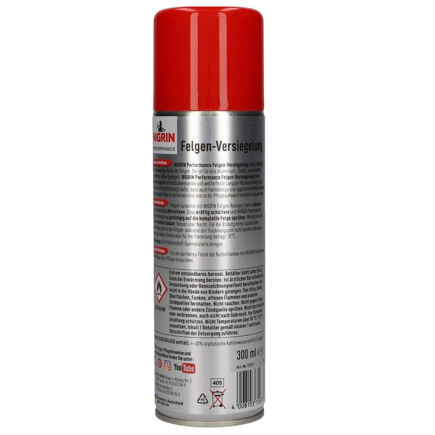 Performance Felgen-Versiegelung Aerosol 300ml