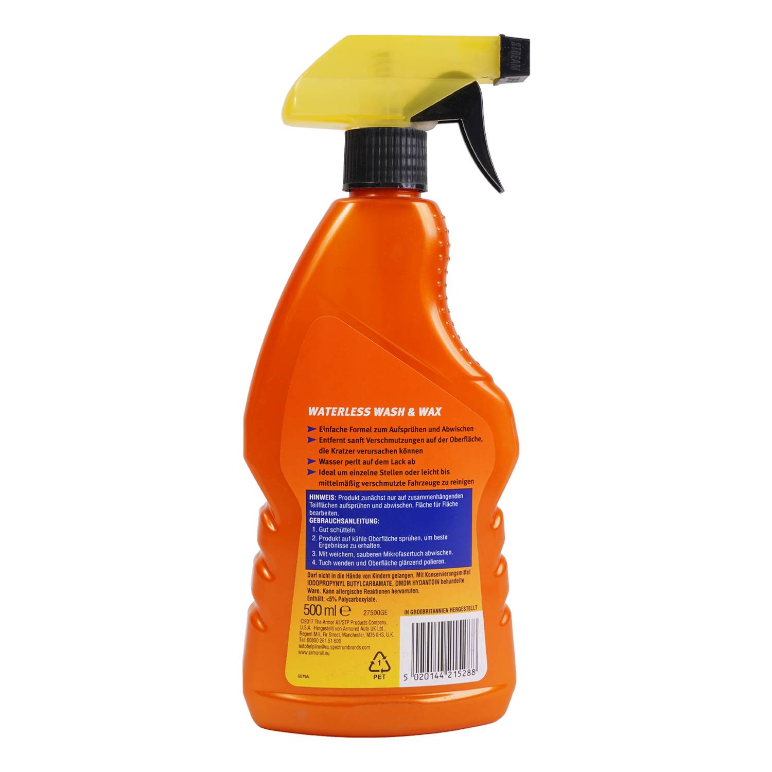 Waterless Wash & Wax 500ml Autowäsche