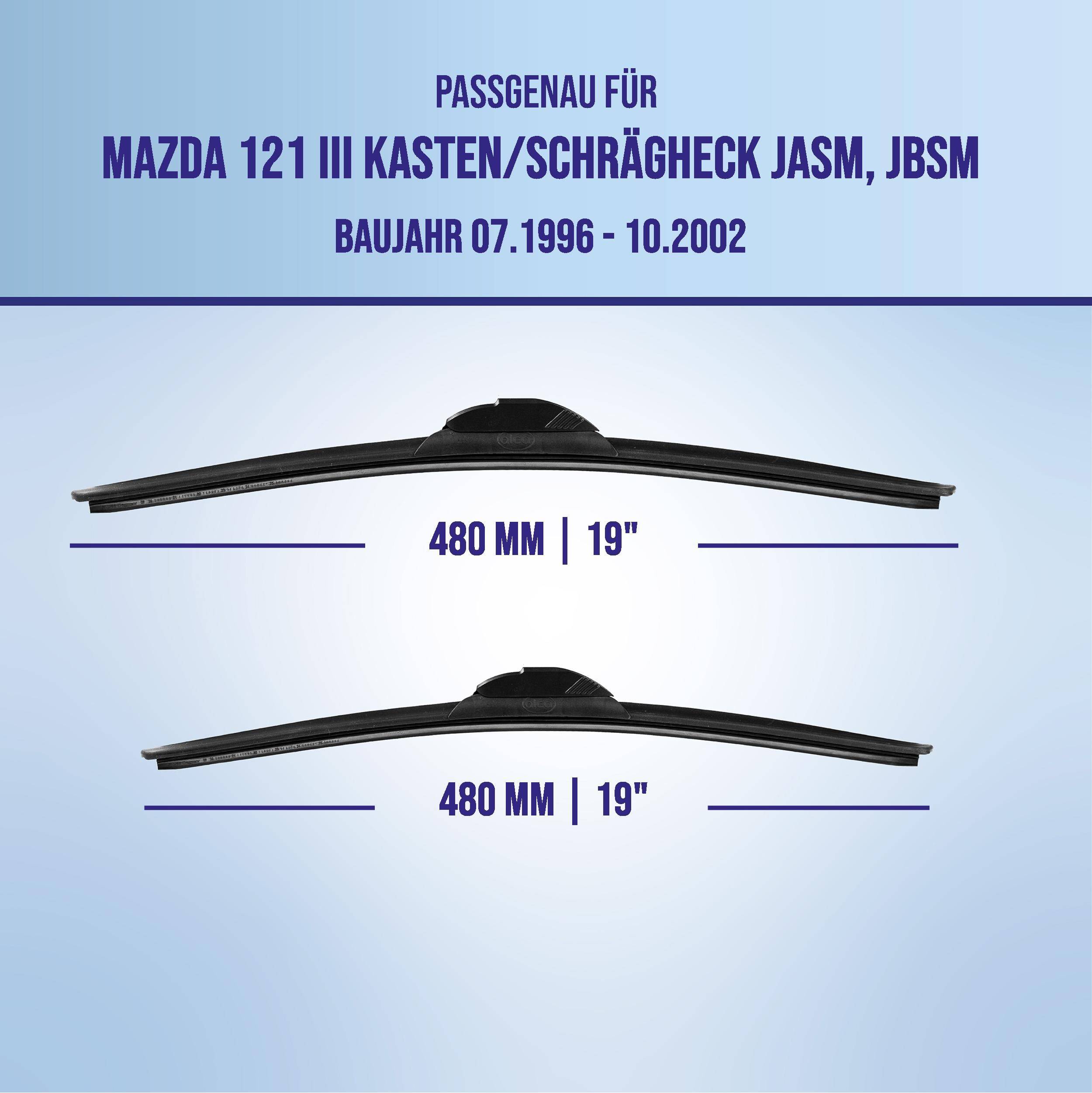 alca® Scheibenwischer für MAZDA 121 III Kasten/Schrägheck