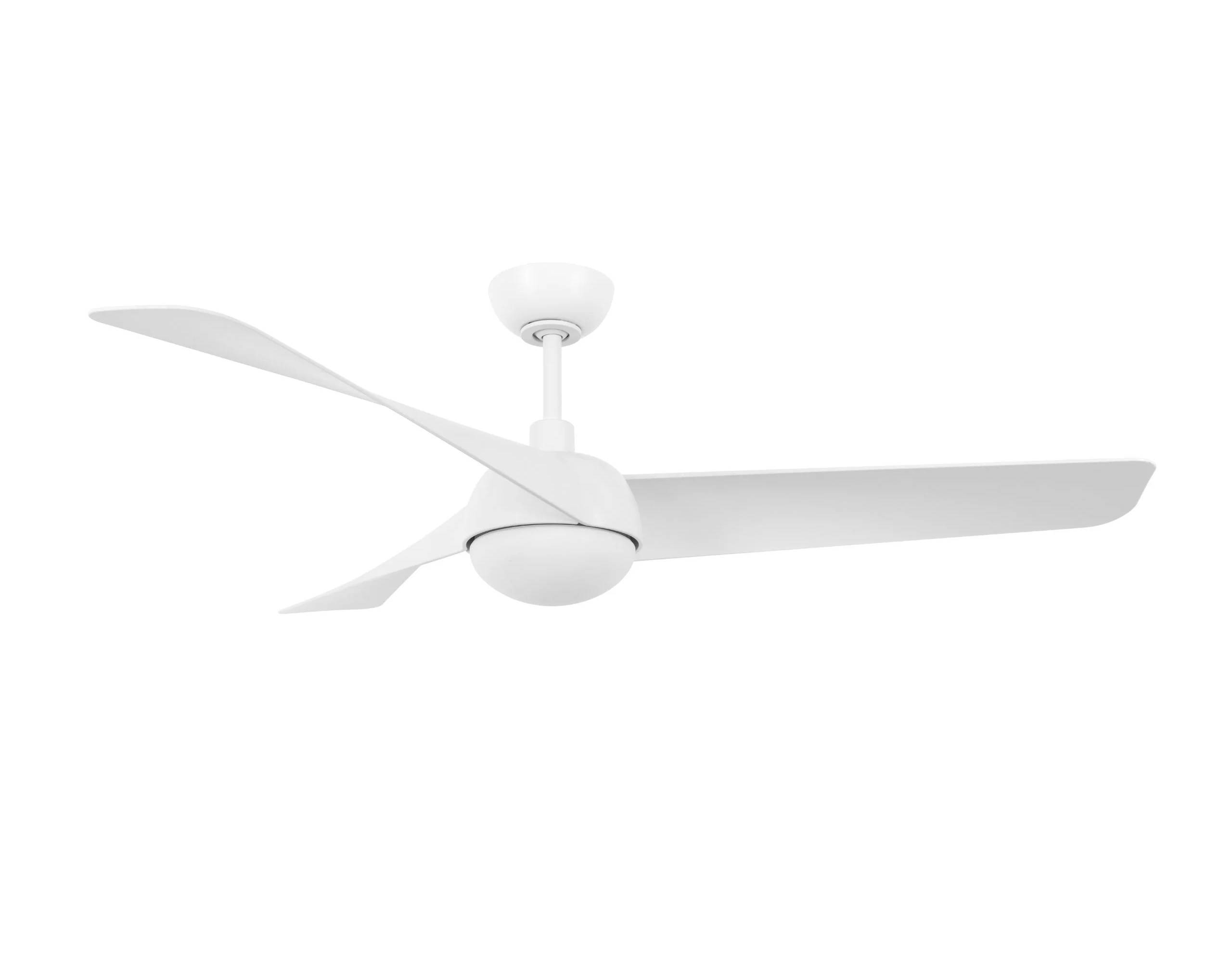 DC Deckenventilator Osprey Weiß mit LED