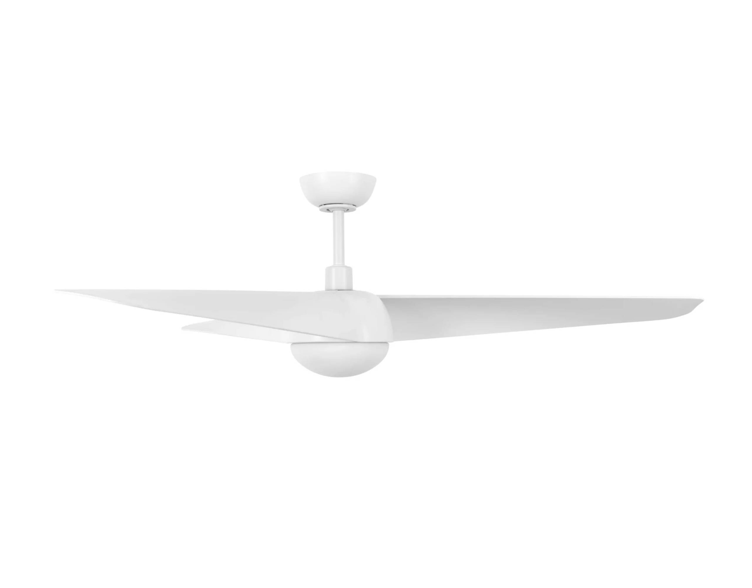 DC Deckenventilator Osprey Weiß mit LED