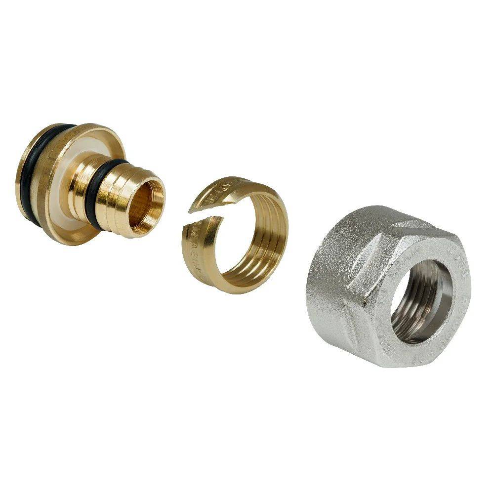 10 x Eurokonus Klemmringverschraubung m.Mutter 16 x 2 - 3/4″