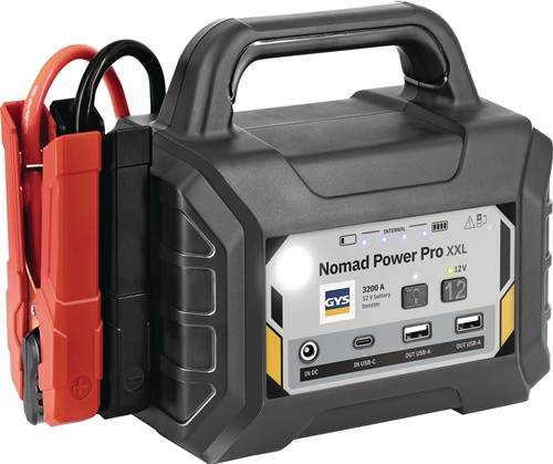 Starthilfegerät NOMAD POWER PRO XXL Ladespannung 12/24V Startstrom 1500-3200 A