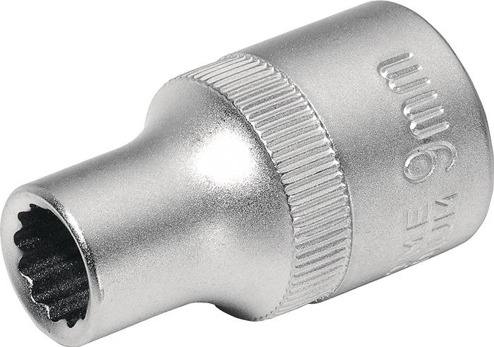 TECWERK Steckschlüsseleinsatz 1/2 ? 12-kant Schlüsselweite 17 mm