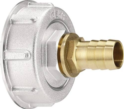 IBC Adapter Set IBC S60x1/3 Schlauchverschraubung 3/4" IG u.Tülle GEKA