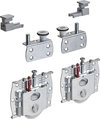Montagesatz zu Proifl LN16+ Metall/Kunststoff 24mm HETTICH