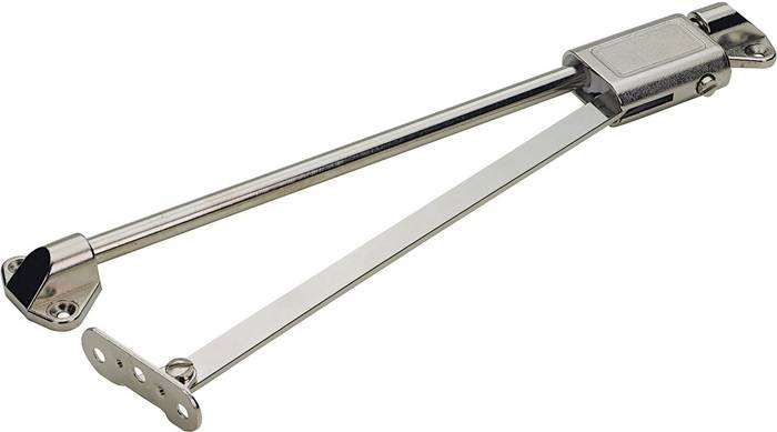 HETTICH 1615 Bremsklappenhalter STA vern.L.350mm HETTICH mit wartungsfreiem B