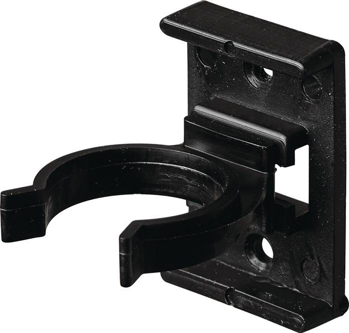 HETTICH 12819 Sockelblendenhalter Kunststoff schwarz 25 mm 25 mm
