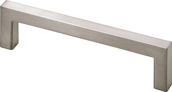 HETTICH 9196506 Möbelgriff Zinkdruckg.VA Optik 96mm HETTICH Zinkdruckguss · E
