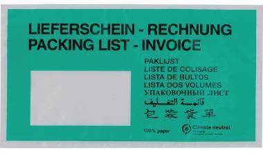 WIHEDÜ Lieferscheintasche 440.668 DIN lang Pergamin 250St.