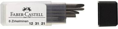 Faber-Castell Zirkelmine 123121 in Dose 6 St./Pack.