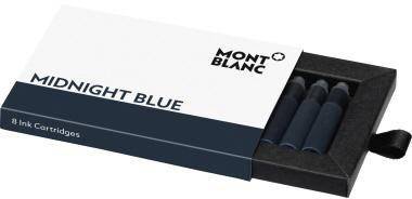 Montblanc Tintenpatrone 128199 mitternachtsblau 8 St./Pack.