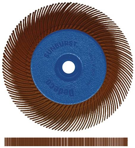 Radialbürste SUNBURST Ø152xB12,7x25,4mm 36 Alox/Korund TYROLIT