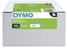 DYMO Schriftbandkassette D1 2093096 9mmx7m sw auf ws 10St.