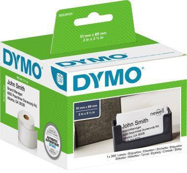 DYMO Visitenkartenetikett S0929100 89x51mm weiß 300 St./Pack.