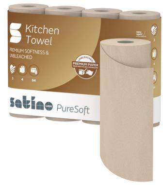 Satino Küchenrolle PureSoft 175890 4 St./Pack.