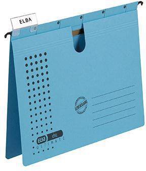 ELBA Hängehefter chic ULTIMATE 100552106 DIN A4 blau 5 St./Pack.