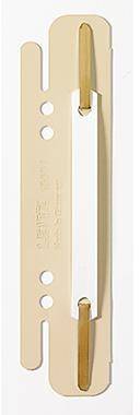 Leitz Einsteckheftstreifen Alpha 61300012 3,8x15,8cm sand 25 St./Pa