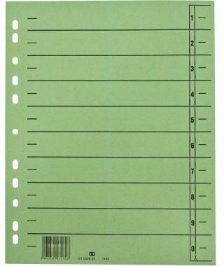 Soennecken Trennblatt oeco 1454 A4 230g Karton gn 100St.