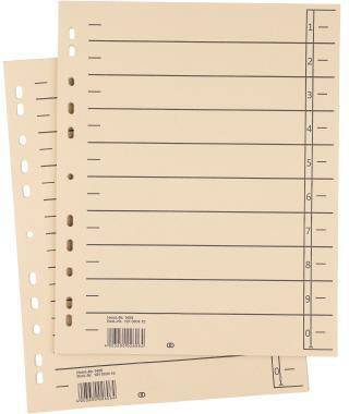Soennecken Trennblatt oeco 1465 A4 180g Karton ch 100St.