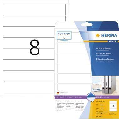 HERMA Ordneretikett 5160 schmal/kurz weiß 200 St./Pack.