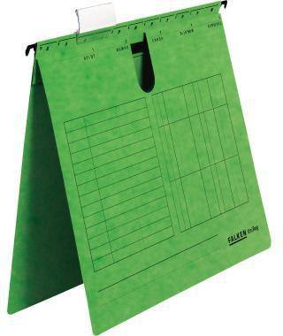 Falken Hängehefter 11287893 kaufm. Heftung grün 5 St./Pack.