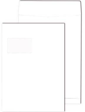 MAILmedia Faltentasche 30007364 C4 Klotzboden hk ws 100 St./Pack.