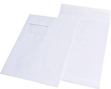 MAILmedia Faltentasche 30007635 C4 120g mF hk ws 100 St./Pack.