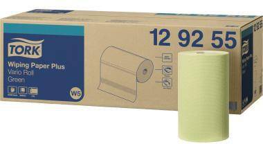 TORK Wischtuch 129255 2lagig 200Bl. grün 10 Rl./Pack.