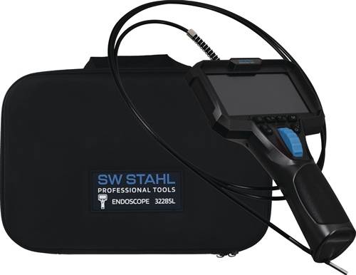 Akku-Inspektionskamera 4,3 Zoll 1920x1080 3,9mm LED 6 Kabel-L.1,5m SW STAHL