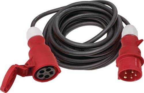 CEE-Verlängerung 32 A 400 V 10m H07RN-F 5x4mm² schwarz IP44